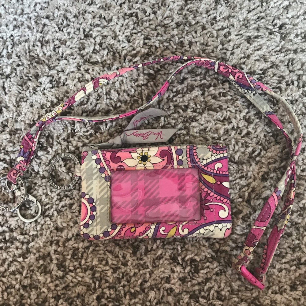 Vera Bradley Lanyard and ID holder